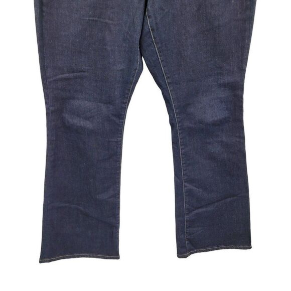 Gap Jeans Curvey Perfect Boot Dark Wash Stretch High Rise High Waisted Flare 33 - Picture 7 of 14